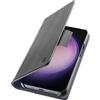cellularline - Book - Galaxy S24 Ultra - La protezione essenziale con chiusura di sicurezza magnetica - Nero