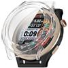 FTRONGRT Cover Compatibile con Amazfit Cheetah Round/Amazfit Cheetah Pro, PC + Pellicola Temperata Tutto Compreso Antigraffio Custodia Protettiva.Trasparente