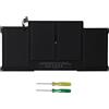 Acxilexy Batteria A1466 A1405 Compatibile con MacBook Air da 13 pollici A1466 (Mid 2012,Mid 2013,Early 2014, Early 2015,2017) A1369 (Late 2010,Mid 2011 Version) A1496 A1377 020-7379-A, 7,6 V 55 Wh