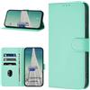 YIRRANZD Cover per Xiaomi Redmi Note 10 Pro / 10 Pro Max, Custodia a Libro in PU Pelle [Slot Carte] Flip Caso Portafoglio, Antiurto Wallet Case Cover per Redmi Note 10 Pro / 10 Pro Max (Verde Chiaro)