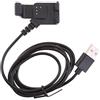 perfk Per Garmin VIRB X E XE GPS Action Camera Caricatore di Sincronizzazione Dati USB Cavo di Ricarica Dock 1 M Nero