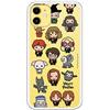 LA CASA DE LAS CARCASAS Custodia per iPhone 11 Ufficiale Harry Potter Personaggi Icone per proteggere il tuo cellulare. Cover per Apple in silicone flessibile con licenza ufficiale di Harry Potter.