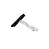 ZAHARA Connettore HDD Hard Disk SATA Cavo per dell 15 5555 5558 5559 NBX0001QE00 0H5G06 SATA HDD Hard Drive Cable Connector HDD Cable Cavo di Ricambio per Disco Rigido HDD(60MM)