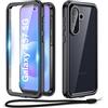 Beeasy Cover per Samsung Galaxy A57 IP68 Impermeabile, 360 Antiurto Resistente Rugged Custodia con Fotocamera/Schermo Protezione, Integrale Indistruttibile Antipolvere Subacquea Acqua Case, 6.7, Nero