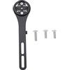 MEMEWOCA Supporto in lega di alluminio per computer da bicicletta, supporto per computer da bici da strada, staffa integrata per attacco manubrio con blocco di sicurezza, supporto leggero (per Garmin)