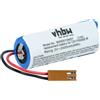 vhbw batteria sostituisce CR17450SE-RL, CR17450SE-R-CX per controlli industriali (2000mAh, 3V, Li-Ion)