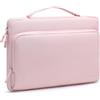 HYZUO 17-17,3 Pollici Borsa Laptop per 17 17,3 HP/Dell/Lenovo/ASUS/Acer/LG/MALLRACE/MSI Gaming Laptop/Razer Blade 17/18, Borsa Trasporto per Uomo Donna per Notebook/Monitor, Rosa Pallido