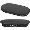 FTRONGRT Cover Compatibile con Google TV Streamer 4K 2024 Host, Impermeabile, Anticaduta in Morbido Silicone TV Host Custodia Protettiva.Nero