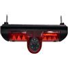 MALTAY Telecamera Retromarcia Per FIAT Per Ducato 2006-2015 Pakring Telecamera Posteriore Per Auto CCD HD Luce Freno Monitor Da 4,3 Pollici Telecamera Auto Retromarcia(B 10M-456FYT)