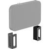 Dinghosen Staffa da Parete per Sky Q Mini Box, Supporto da Parete in Acciaio con Set di Viti, due Metodi di Installazione, Perfetta Vestibilità e Nessun Surriscaldamento (Nero)