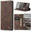 Torbyrnie Cover per Xiaomi 17 Ultra Custodia Portafoglio Premium Pelle PU Porta Carte Magnetica Flip Libro Case, Supporto Antiurto Flip Custodia per Xiaomi 17 Ultra, Caffè