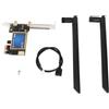 Kavolet Scheda WiFi PCIE Adattatore di Rete Wireless Desktop Dual Band 1200Mbps 4.0