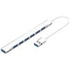 Generico Hub USB ad alta velocità, splitter hub USB - hub USB per docking station per laptop | Dongle hub extender USB, dock per computer ultra sottile con multiporta per laptop, PC, unità flash