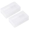 KSTE Batteria 21700, Battery Box - 2PCS 2 20700/21700 Scatola di immagazzinaggio Batteria Impermeabile, Contenitore for Protezione e Trasporto