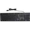 Yosoo Health Gear Tastiera Cablata, Tastiera K1800 in Lingua Minoritaria 104 Tasti Tastiera Bilingue Tastiera da Gioco per Computer Cablata USB Tastiera Francese con Cavo da 4,9 Piedi per (Inglese)