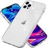NALIA Custodia Glitter per iPhone 12 Pro Max - Cover Silicone Scintillante - DAZZLIN (Trasparente & Antiurto) - Marchio Tedesco, Colore:Trasparente