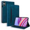 LMFULM Custodia per Xiaomi Redmi Pad 2 Pro (12,1 pollici), in pelle PU, custodia protettiva con funzione di supporto, stile portafoglio, blu