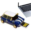 Generico USB Drive | Chiavetta USB A Forma Di Auto D'Epoca Classica - Disco Portatile Da 4GB Per Trasferimento Dati Backup Foto Giochi Computer Laptop Tablet Telefono