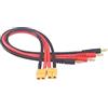 OliRC 2pcs XT60 Connettore Femmina Spina a 4mm Banana Spine Batteria Carica Cavo Adattatore 12awg 30cm