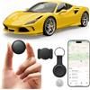 Tkimat GPS Tracker per Auto,Magnetico Localizzatore gps per Auto Nascosto SIM senza abbonamento, Compatibile con iOS,IP6 Impermeabile Bluetooth Smart Tag Per Veicoli,Chiave e Bagagli (Nero)