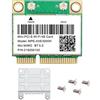 iFutniew WiFi 6E -AXE3000H Mini PCI-E Wifi Card Bluetooth 5.2 AX210 Scheda di rete 802.11AX/AC Adattatore Wireless