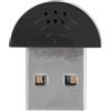 Zerodis Mini Microfono USB per Voce da Studio, Adattatore per Microfono per Registrazione Hi-Fi per Computer PC, Potente Riduzione del Rumore per Mac Skype YouTube, Design Plug and