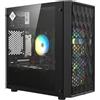 STGSivir PC Gaming Fisso, Computer Gaming, Ryzen 5 3400G fino a 4.2GHz，GeForce RTX 3050 6GB，16GB DDR4 RAM，1TB SSD，WIFI 6, BT 5.0，ventole RGB x3 Windows11 Pro