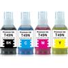 Yongairuink T49N T49N1 T49N2 T49N3 T49N4 - Inchiostro di sublimazione compatibile con SC23BK SC23C SC23M SC23Y per EPN SC-F100 SC-F500 SC-F501 (nero, ciano, magenta, giallo)