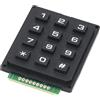 Oshhni Tastierino a Matrice Tastierino Matrice, Facile da Usare, dispositivi elettronici di Input per Computer Tastierino a Matrice in Stile, 12 Chiavi 4x3