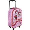 Undercover - trolley per bambini Minnie Mouse - scomparto principale spazioso - compagno di viaggio ideale - manico telescopico regolabile e bloccabile