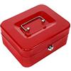 kippen 10033R1 - Cassetta Portavalori Rossa. Dimensioni: 150x120x80 mm