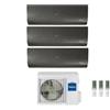 haier Climatizzatore Trial Split Haier Flexis Plus Nero WiFi Integrato A+++ / A++ 12000+12000+12000 BTU R32 4U75S2SR5FA