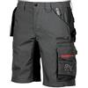 U-POWER DON'T WORRY... BE HAPPY! U-Power START, pantaloncini cargo da uomo, mezzi pantaloni slim fit, con chiusura a bottoni, ampie tasche multiple, tessuto in cotone elasticizzato, capospalla confortevole (Deep Blue-56)