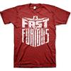 Fast & Furious Licenza Ufficiale EST. 2007 Uomo Maglietta (Tango-Rosso), XX-Large