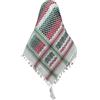 Pastoralist Sciarpa Palestina, 49x49 pollici per keffiyeh palestinese, shemagh di cotone con nappa