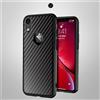 JohnDan Custodia in fibra di carbonio per iPhone 11 12 13 14 15 16 17 Pro XS Max Mini 16E 17E Air 8 7 Plus SE 2020 2022 SE3 X XR Cover in silicone