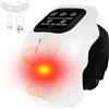 Prosishing Massaggiatore per Ginocchio Senza Fili, 4 Riscaldamento e Vibrazione a Infrarossi, Sollievo da Dolore Articolare, Cuscino Riscaldante Wireless per Artrite, Gonfiore, Legamenti Stirati e Lesioni