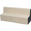Velinda Divano divanetto, divanoletto,Sofa,mobili,cameretta Giochi (Colore: Beige-Grigio)