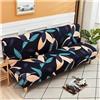 WWQQKJ Copridivano Clic Clac 3 2 Posti Senza Braccioli Elasticizzato Fodera per Divano Letto Pieghevole, Fodera per Elastici Futon Copridivano Senza braccioli(F,160-190cm)
