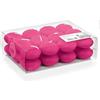Wiedemann 24 Candele Galleggianti Rosa Ø 45 mm, Durata (ora) 4, Candele per l'evento, festa, occasione, il battesimo, l'Avvento, Natale, decorazione