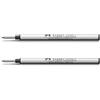 Faber-Castell Graf von Faber-Castell penna roller refill nero (confezione da 2)