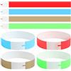OulQinyhome Braccialetti di Carta per Eventi 400pcs Bracciali per Feste Colorati Impermeabili Nastri per Ingresso per Festival Musicali Concerti Discoteche e Parchi Acquatici