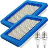 Qiuwanzia Cartuccia Piatta del Filtro dell'Aria 491588S per Briggs Stratton 491588 399959 4915885 Serie 625-675 per Troy-Bilt TB110 per Toro 20332 per Tosaerba a Spinta per 33644 Filtro dell'Aria