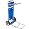 Aktive 62284 - Carrello da spiaggia pieghevole trasformabile in tavolo 2 in 1, Misure 50x78,5x105cm, Peso massimo 30kg, Custodia multiuso per spiaggia, campeggio, eventi