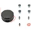 IVOOJA Testina per tagliabordi Shindaiwa 26LC 26RLC 32LC 32RLC Mondo 122L 125L 225L 225LD 225R 225RD 225RJ 227LD