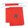 AZ FLAG Ghirlanda 6 Metri 20 Bandiere Marocco 21x15cm, Bandiera Marocchina 15 x 21 cm - Festone Bandierine
