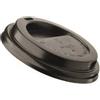 LEONE S.R.L. Tappo ps nero per bicchiere ml.240, cm ø8.3 - materiale per l'asporto