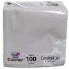 DOPLA SPA Tovagliolo bianco cm 25x25 100 pz - tovaglioli