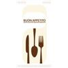 NICOLETTI S.P.A. Buste portaposate buon appetito 125pz - carta&plastica