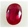 Utah Berillo Bixbite Rosso Smeraldo 6.05 Carato Naturale Ovale Gemma Certificato